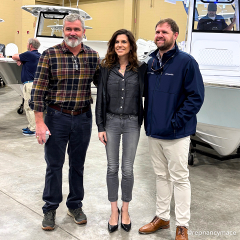 Charleston Boat Show Rep. Nancy Mace