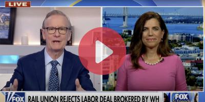 Rep. Nancy Mace joins Fox and Friends to discuss potential railroad strikes
