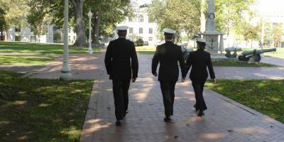 Naval Academy students in Annapolis