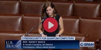 Rep. Mace shows support on the Quantum Computing Cybersecurity Preparedness Act