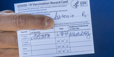 Vaccine record card