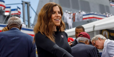 Nancy Mace in front of the U.S. Capitol Building