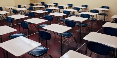 empty school desks