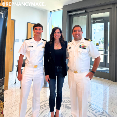 Congresswoman Nancy Mace Service Academy Day