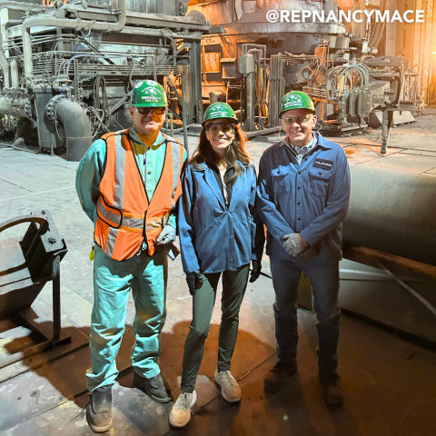 Rep. Nancy Mace Nucor Manufacturing Business Townhall 