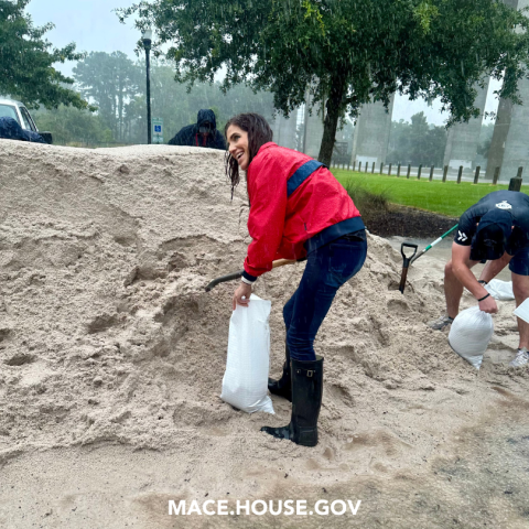 Congresswoman Nancy Mace Hurricane Debby 