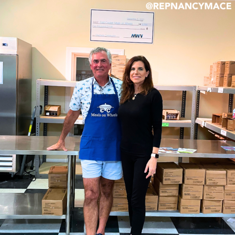 Congresswoman Nancy Mace Meals On Wheels