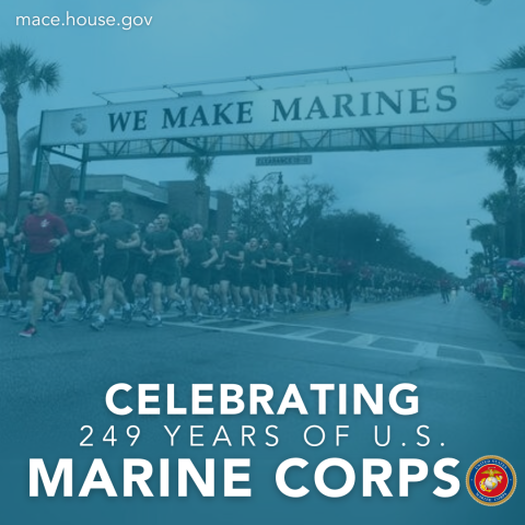 Rep Nancy Mace Marines Parris Island