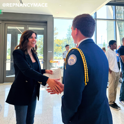 Congresswoman Nancy Mace Service Academy Day