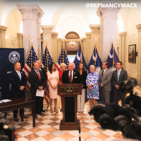 Congresswoman Nancy Mace Signs Bill