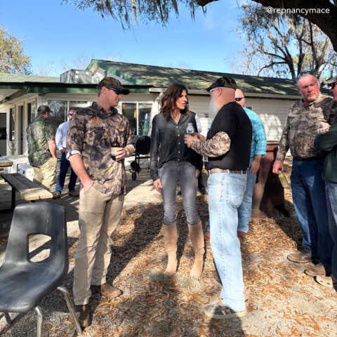 Rep Nancy Mace Oyster Roast Lowcountry South Carolina
