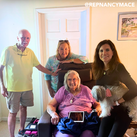 Congresswoman Nancy Mace Meals On Wheels