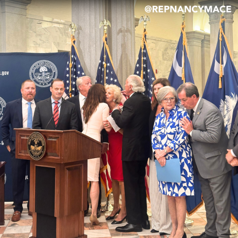 Congresswoman Nancy Mace Signs Bill
