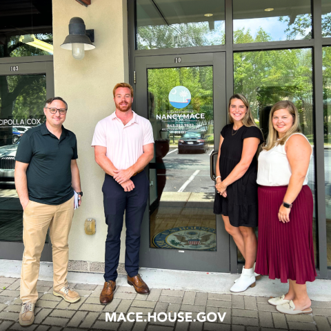 Congresswoman Nancy Mace Meeting with Charleston Hope