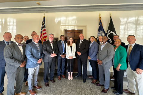 Congresswoman Nancy Mace Meets With South Carolina National Guard