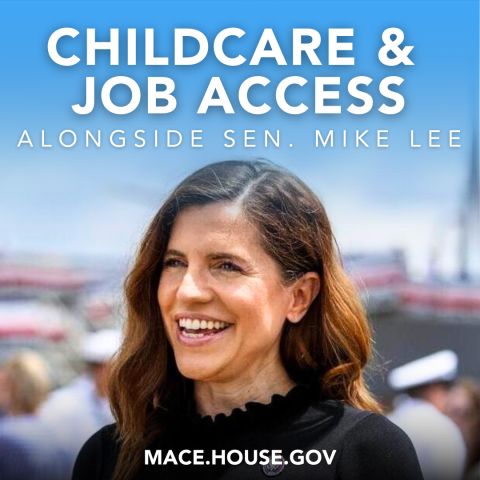 Congresswoman Nancy Mace Introduced Childcare Bill