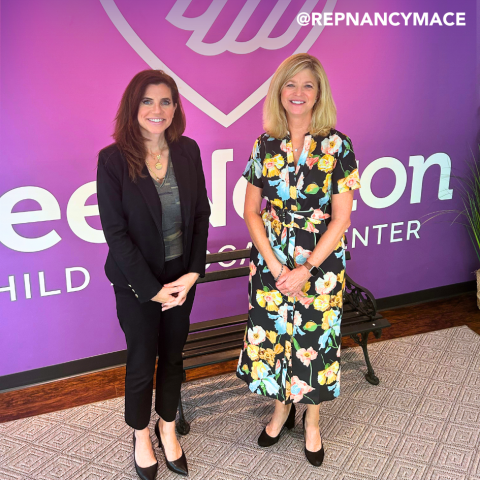 Congresswoman Nancy Mace Dee Norton Child Advocacy Center