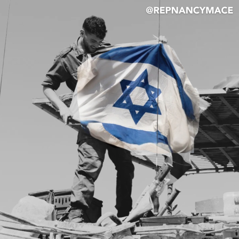 Congresswoman Nancy Mace Stands with Israel