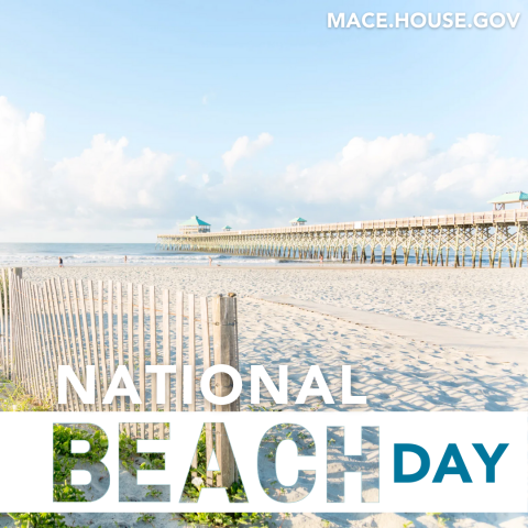 Congresswoman Nancy Mace National Beach Day