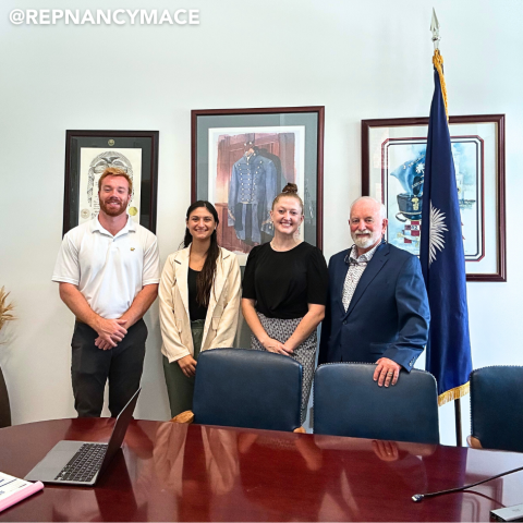 Congresswoman Nancy Mace New York Life Insurance Meeting South Carolina