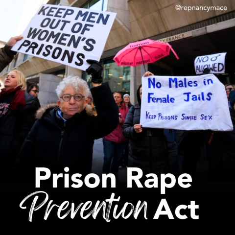 Congresswoman Nancy Mace Prison Rape Prevention Act