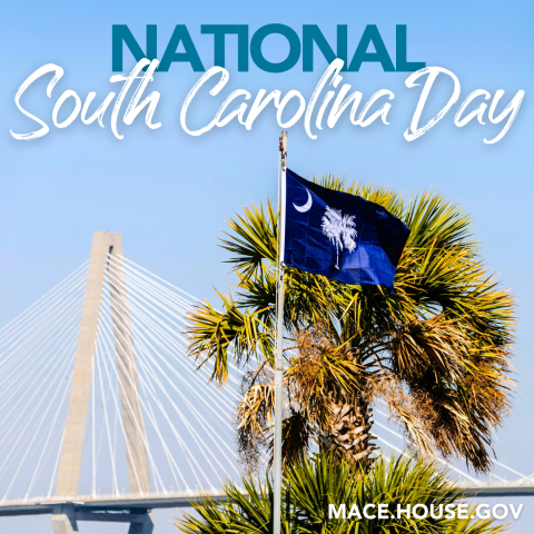 Congresswoman Nancy Mace Lowcountry National South Carolina Day