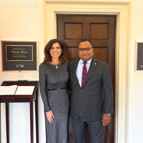 Rep. Nancy Mace and Steven Gilchrist Meeting | Representative Nancy Mace