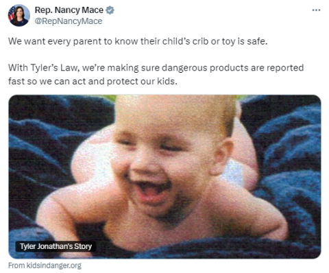 Congresswoman Nancy Mace Tylers Law Tylers Story