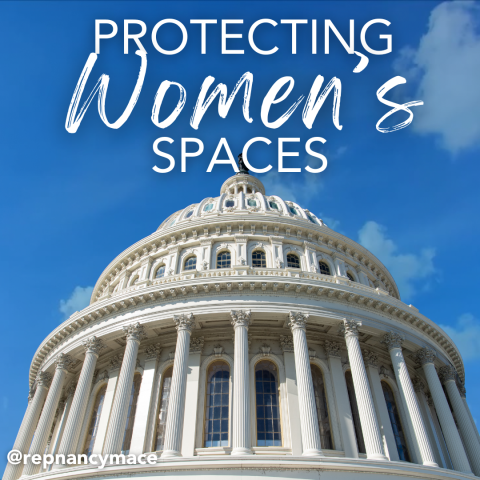Congresswoman Nancy Mace Protecting Womens Spaces 