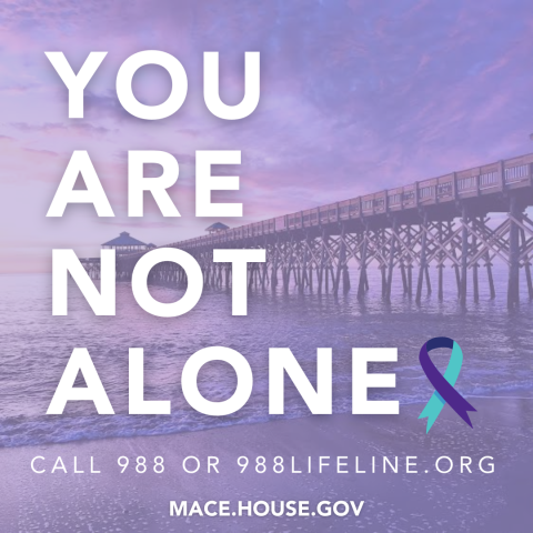 World Suicide Prevention Day Congresswoman Nancy Mace