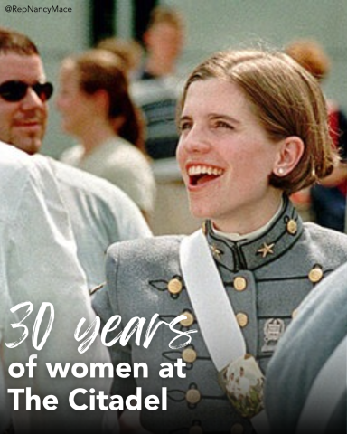 30 years of women at the citadel
