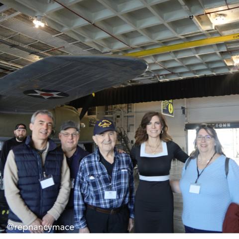 Rep Nancy Mace USS Franklin