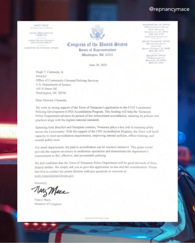 letter of support