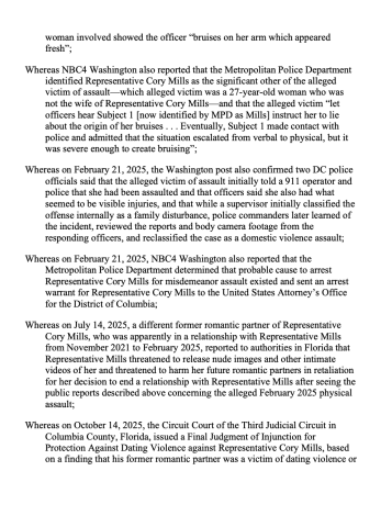 cory mills resolution