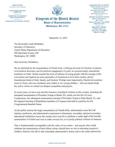 DOE/CK letter