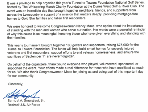 tunnel to towers letter