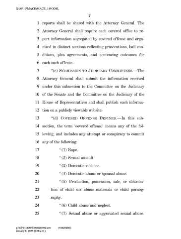 preventing prosecutors bill