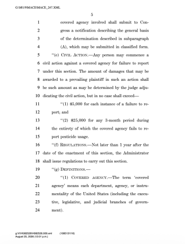 pesticide bill