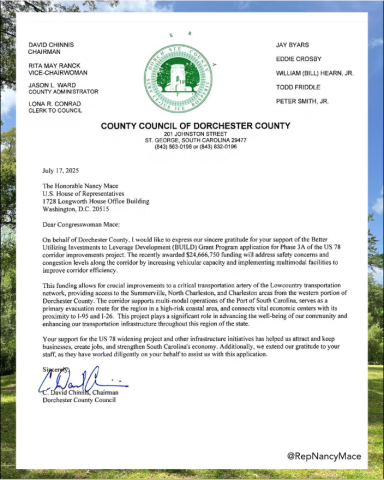 dorchester county letter