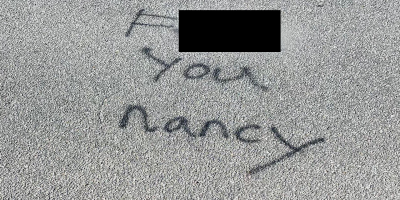 Vandalism Outside Mace's Home